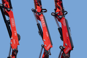 3 Fassi cranes