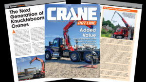 Cover of January issue of CRANE magazine